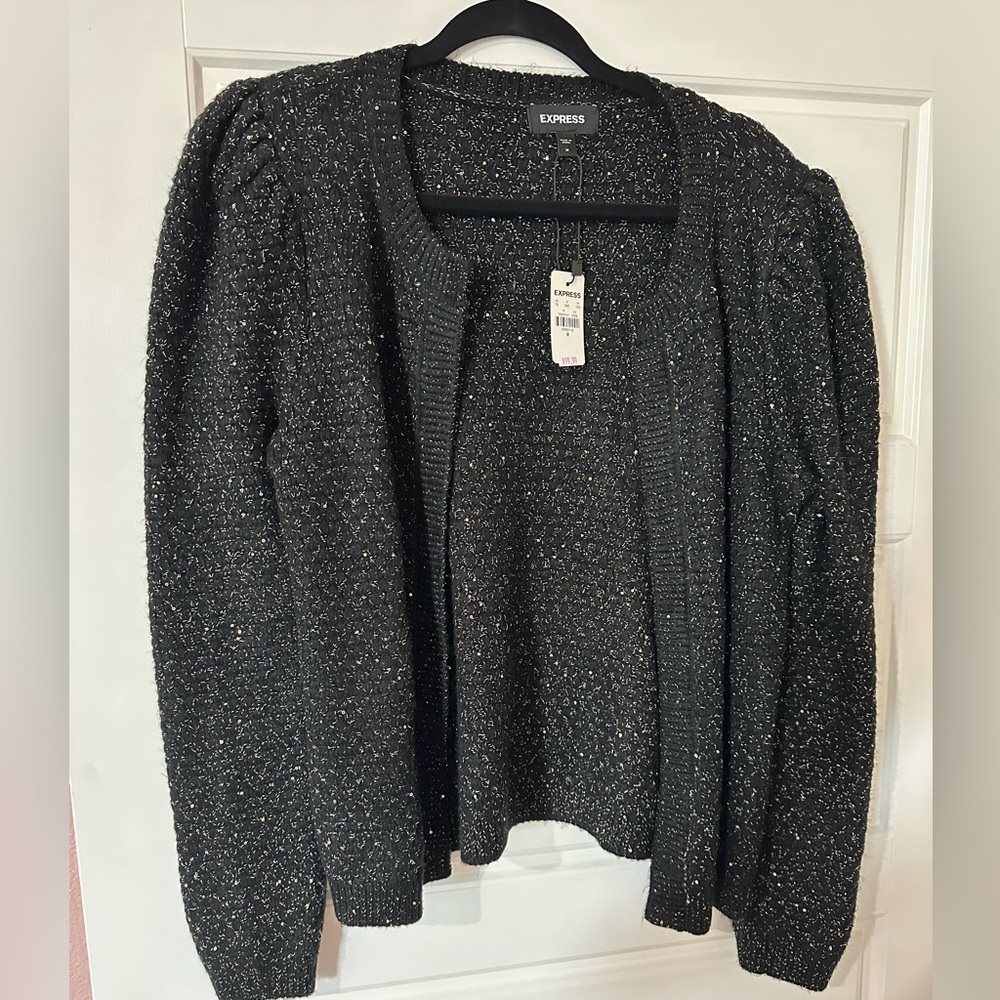 Express jacket NWT with gold thread